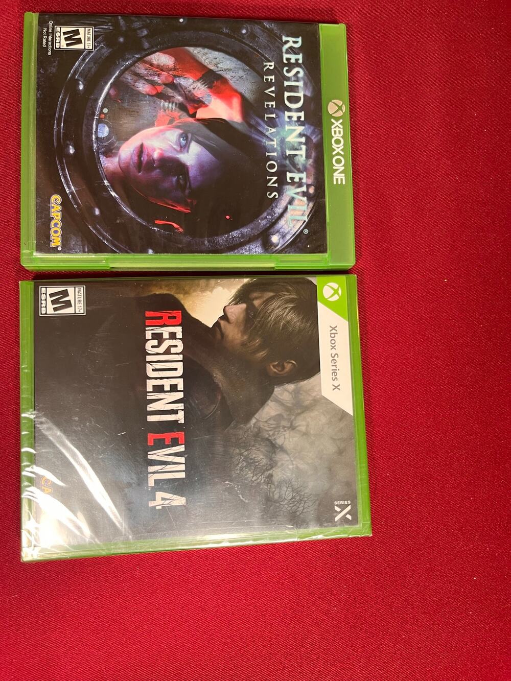 Bundle XboxOne and Xbox SeriesX Resident Evil Revelations and Resident Evil 4
